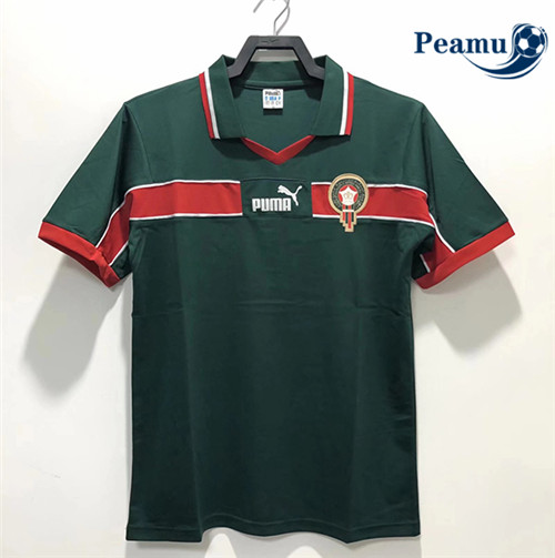 Peamu - Maillot foot Retro Maroc Domicile 1998