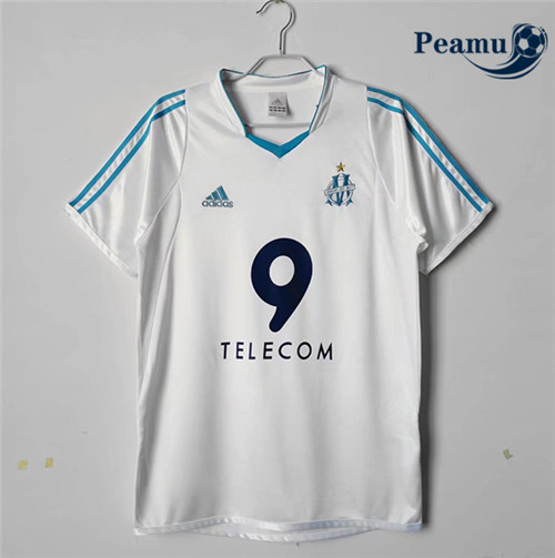 Peamu - Maillot foot Retro Marseille Domicile 2003-2004