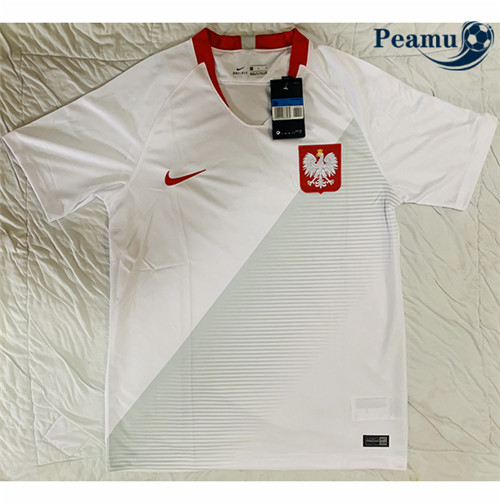 Peamu - Maillot foot Retro Pologne Domicile 2018