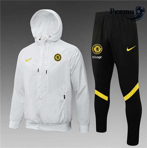 Peamu - Coupe vent Chelsea Blanc 2021-2022