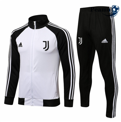 Peamu - Veste Survetement Juventus Blanc/Noir 2021-2022