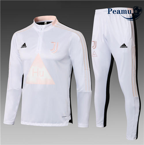 Peamu - Survetement Juventus Enfant Blanc 2021-2022