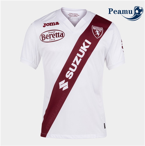 Peamu - Maillot foot Torino Exterieur Blanc 2021-2022