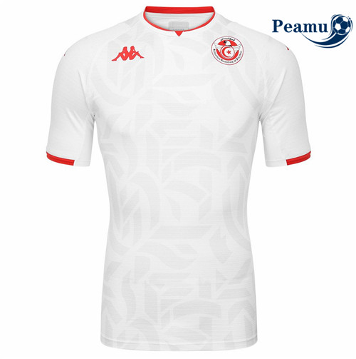 Peamu - Maillot foot Tunisie Exterieur Blanc 2021-2022