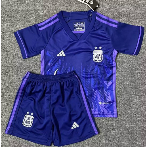 peamu.fr - Maillot foot Argentine Exterieur Enfant 2022-2023 Fiable I028