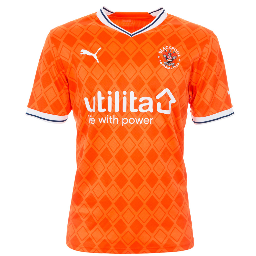 peamu.fr - Maillot foot Blackpool Domicile 2022-2023 Fiable I104