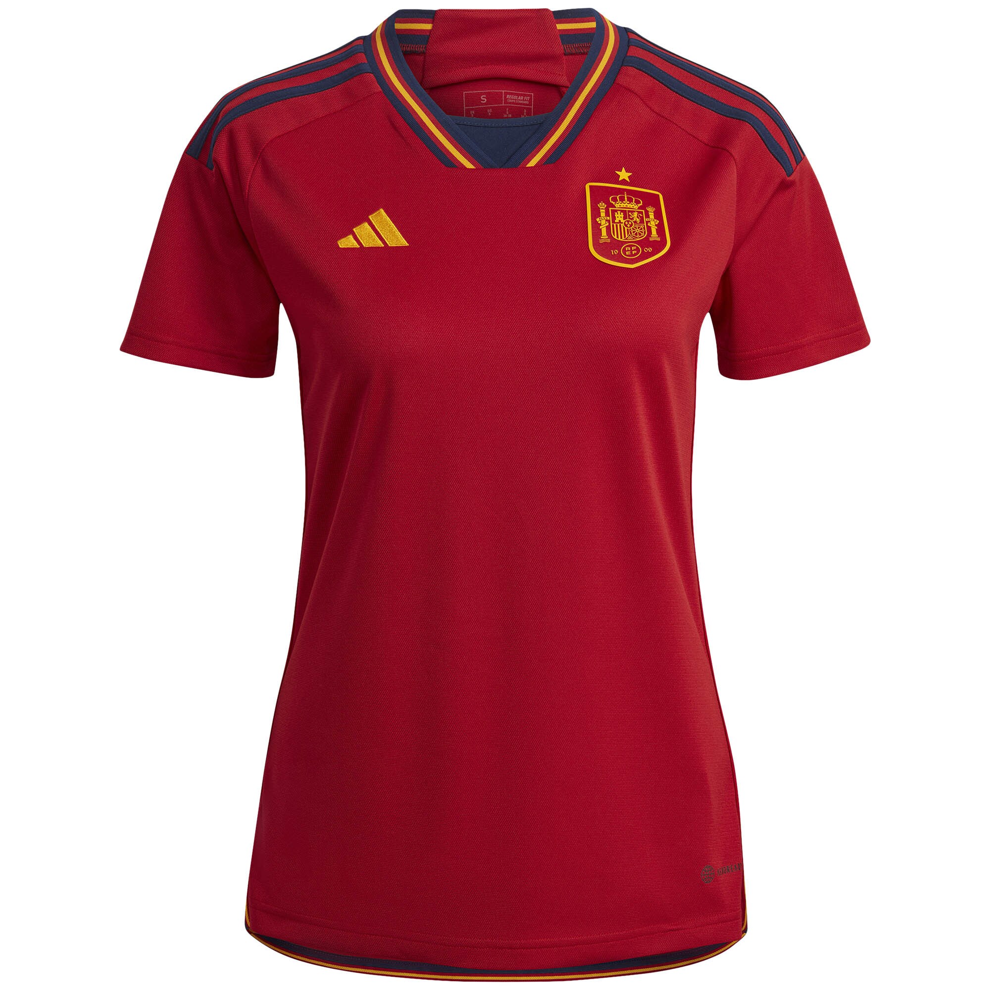 peamu.fr - Maillot foot Espagne Femme Domicile 2022-2023 Fiable I089