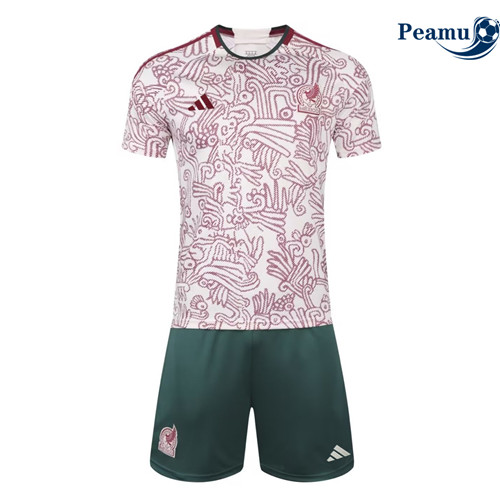 peamu.fr - Maillot foot Mexique Exterieur Enfant 2022-2023 Fiable I038