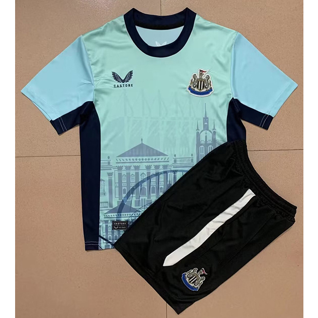 peamu.fr - Maillot foot Newcastle United Enfant pre-match 2022-2023 Fiable I018