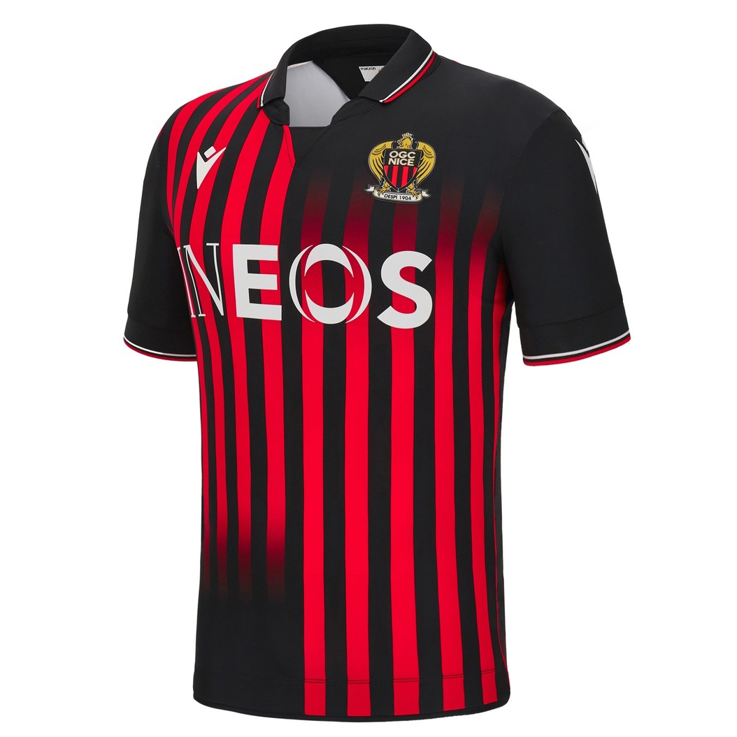 peamu.fr - Maillot foot OGC Nice Domicile 2022-2023 Fiable I100