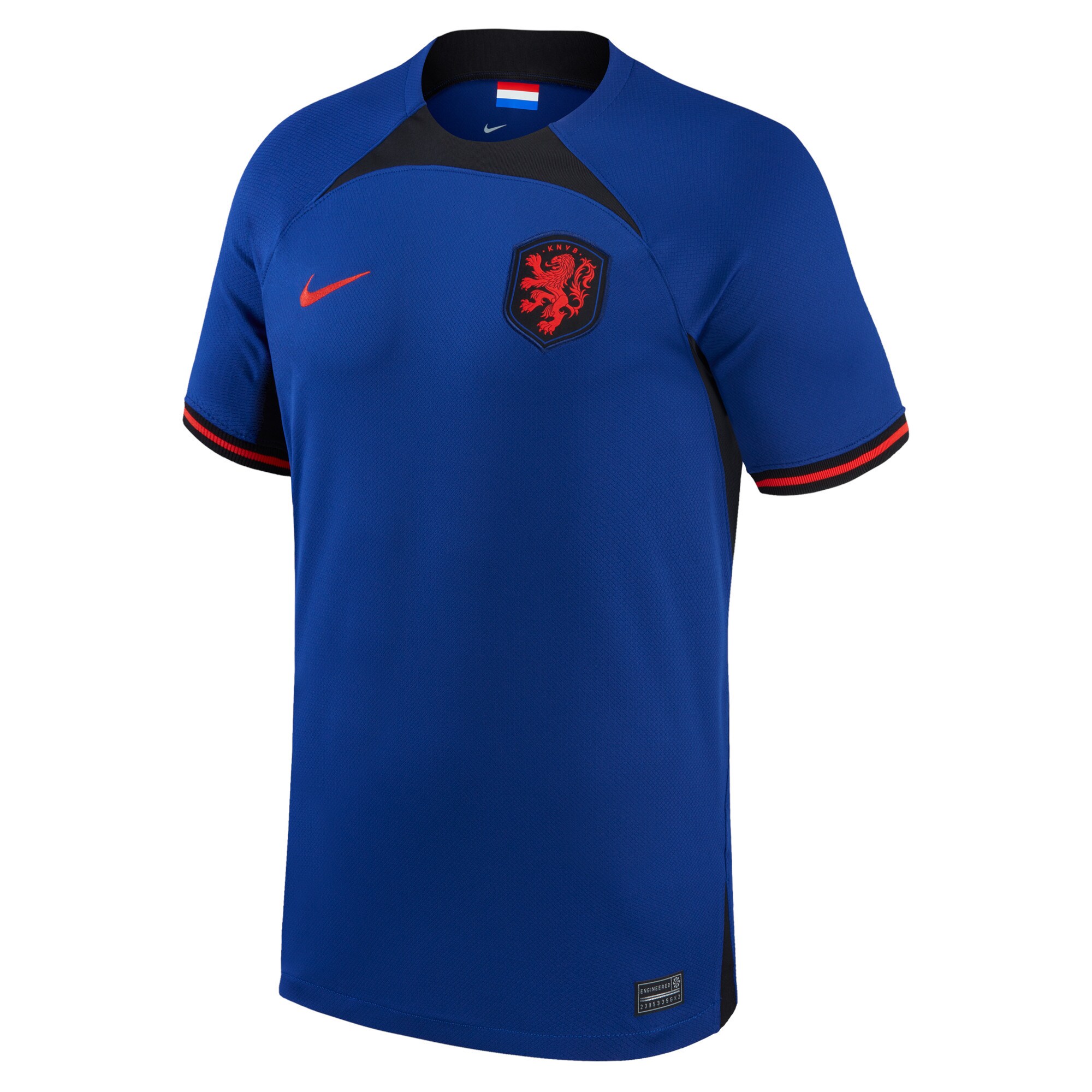 peamu.fr - Maillot foot Pays-Bas Exterieur Bleu 2022-2023 Fiable I081