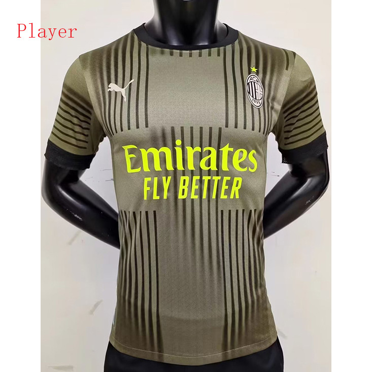 peamu.fr - Maillot foot AC Milan Player Version Third 2022-2023 Fiable I141