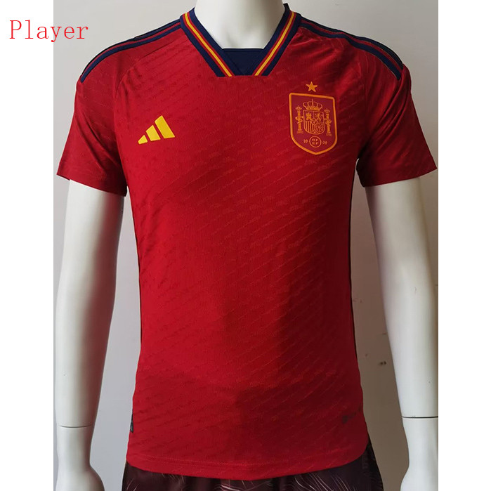 peamu.fr - Maillot foot Espagne Player Version Domicile 2022-2023 Fiable I066