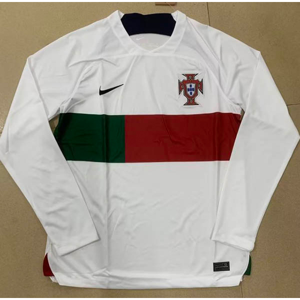 peamu.fr - Maillot foot Portugal Exterieur Manche Longue 2022-2023 Fiable I085