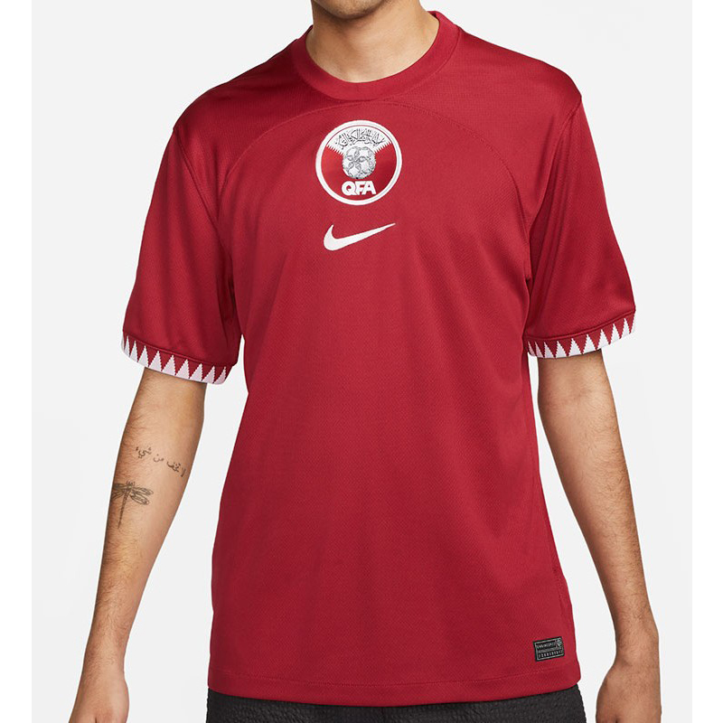 peamu.fr - Maillot foot Qatar Domicile 2022-2023 Fiable I087