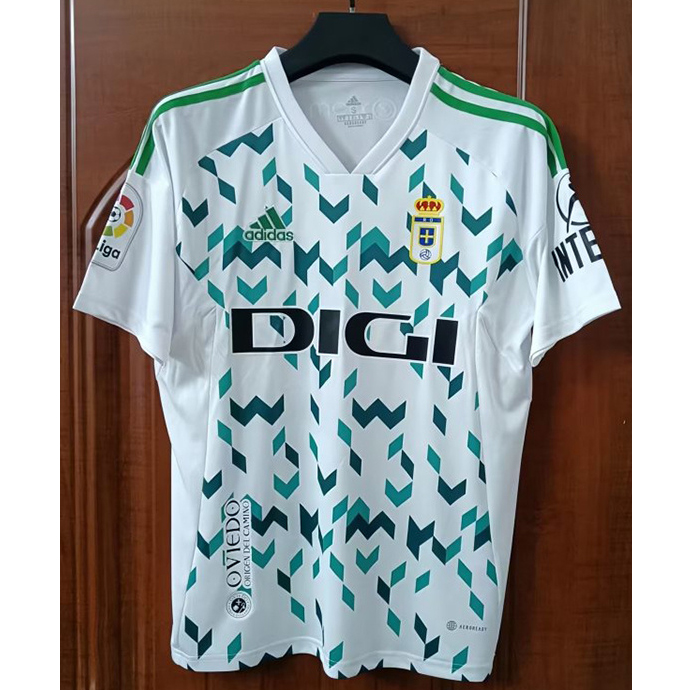 peamu.fr - Maillot foot Real Oviedo Exterieur 2022-2023 Fiable I128