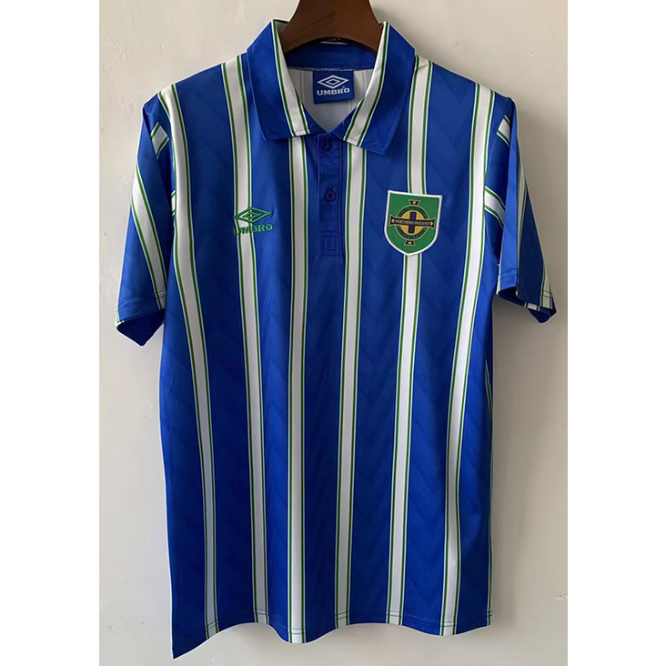 peamu.fr - Maillot Rétro foot Irlande du Nord Exterieur 1992 Fiable I150