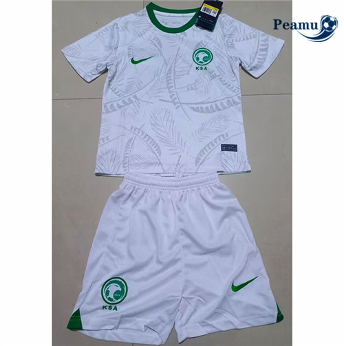 Maillot Foot Arabie Saoudite Enfant Domicile 2022-2023 peamu 029