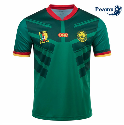 Maillot Foot Cameroun Domicile Vert 2022-2023 peamu 086