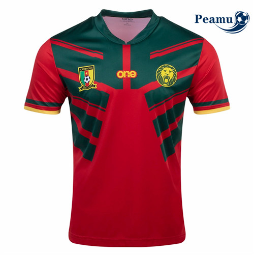 Maillot Foot Cameroun Third Rouge 2022-2023 peamu 087
