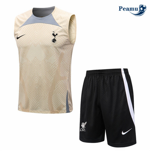 Maillot Foot Maillot Kit Entrainement Foot Tottenham Hotspur Debardeur + Pantalon 2022-2023 peamu 614