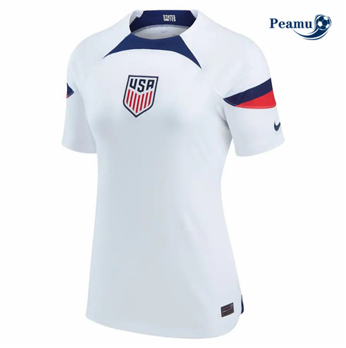 Maillot Foot Etats-Unis Femme Domicile 2022-2023 peamu 156