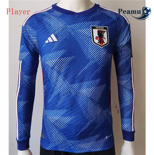 Maillot Foot Japon Player Version Domicile Manche Longue 2022-2023 peamu 111