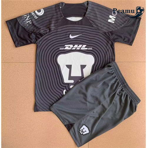 Maillot Foot Pumas Enfant Gardien de but Gris 2022-2023 peamu 001