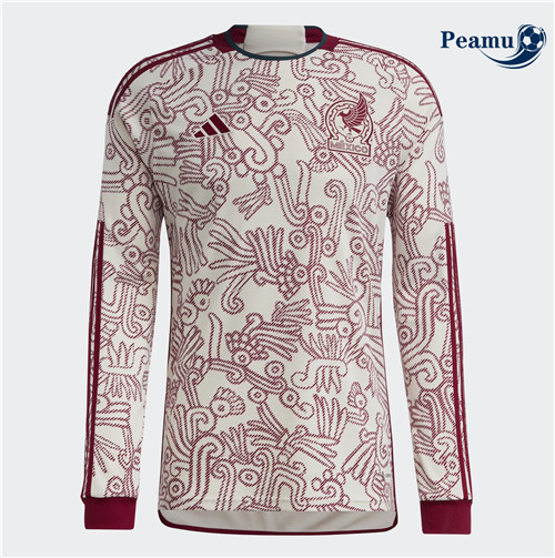 Maillot Foot Mexique Exterieur Manche Longue 2022-2023 peamu 115