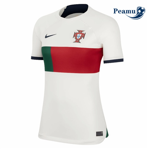 Maillot Foot Portugal Femme Exterieur 2022-2023 peamu 158