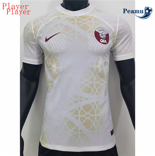 Maillot Foot Qatar Player Version Exterieur 2022-2023 peamu 130