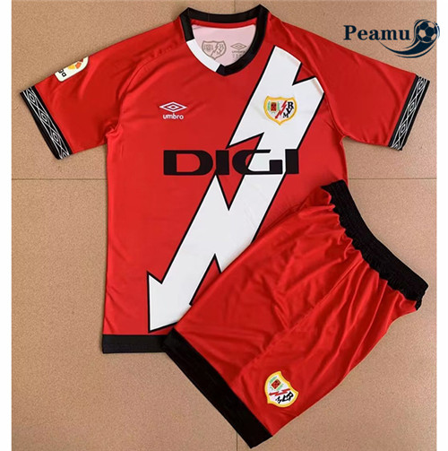 Maillot Foot Rayo Vallecano Enfant Exterieur 2022-2023 peamu 018