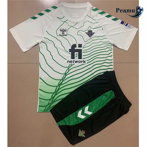 Maillot Foot Real Betis Enfant Training Blanc 2022-2023 peamu 021