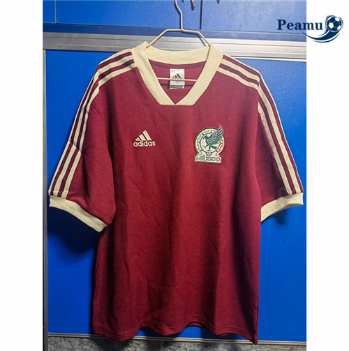 Maillot Foot Maillot Rétro foot Mexique Maillot red peamu 224