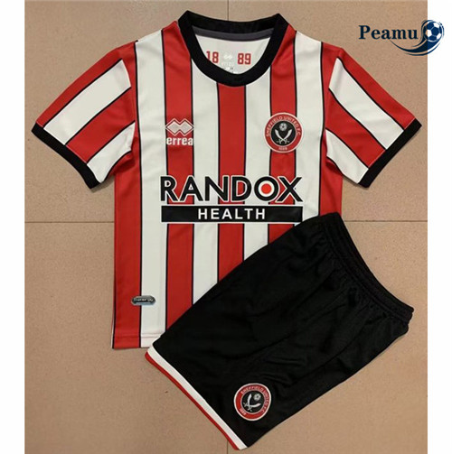 Maillot Foot Sheffield United Enfant Domicile 2022-2023 peamu 051