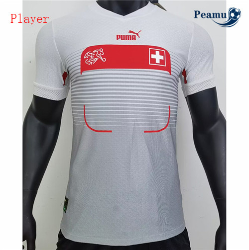 Maillot Foot Suisse Player Version Exterieur 2022-2023 peamu 133