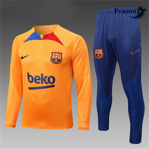 Maillot Foot Survetement Barcelone Enfant 2022-2023 peamu 420