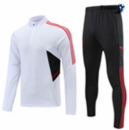 Maillot Foot Survetement Bayern Munich Blanc 2022-2023 peamu 252