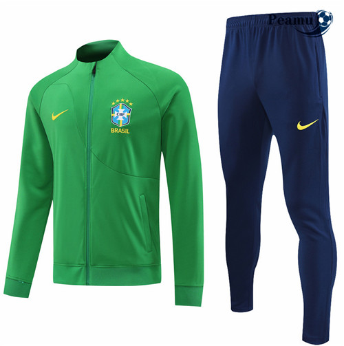 Maillot Foot Veste Survetement Bresil 2022-2023 peamu 327