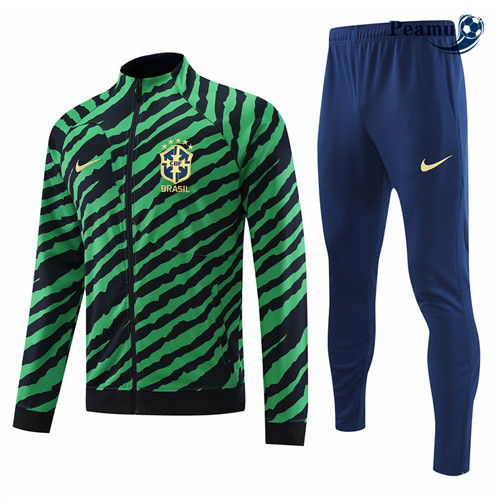 Maillot Foot Veste Survetement Bresil 2022-2023 peamu 328