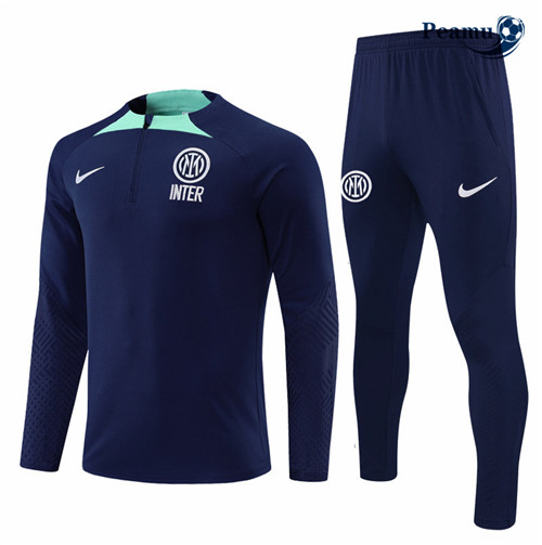 Maillot Foot Survetement Inter Milan Bleu 2022-2023 peamu 402