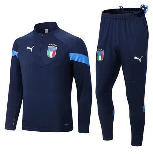 Maillot Foot Survetement Italie Bleu 2022-2023 peamu 350
