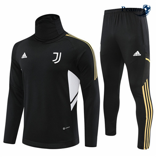 Maillot Foot Survetement Juventus Noir 2022-2023 peamu 403