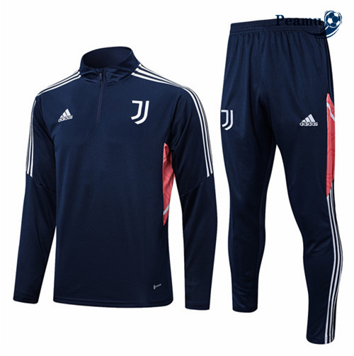 Maillot Foot Survetement Juventus Bleu 2022-2023 peamu 404