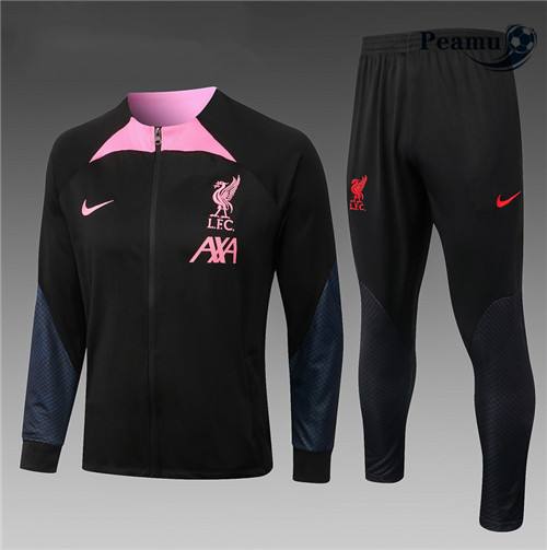 Maillot Foot Veste Survetement Liverpool Enfant 2022-2023 peamu 514