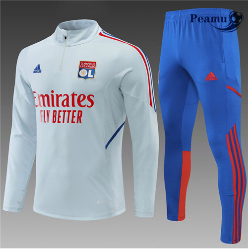 Maillot Foot Survetement Lyon Enfant 2022-2023 peamu 442