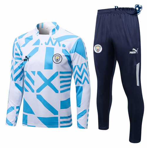 Maillot Foot Survetement Manchester City 2022-2023 peamu 378