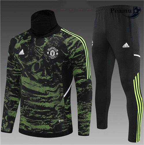 Maillot Foot Survetement Manchester United Enfant 2022-2023 peamu 525