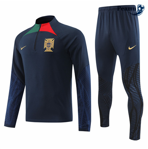 Maillot Foot Survetement Portugal Bleu 2022-2023 peamu 353