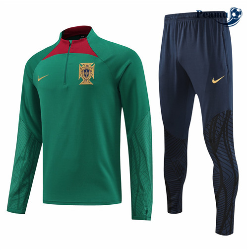 Maillot Foot Survetement Portugal Vert 2022-2023 peamu 355